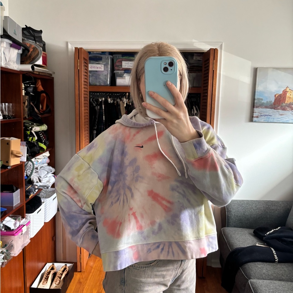 Nike Multicolor Tie-Dye Hoodie